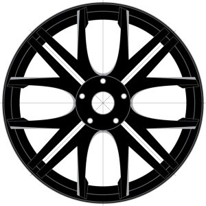 Wheel Mockup 018