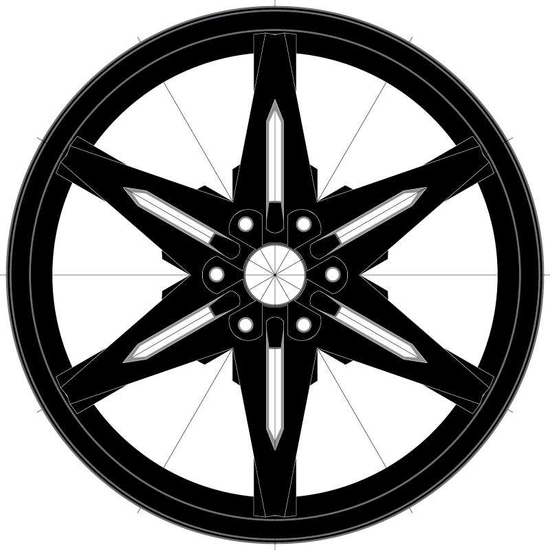 Wheel Mockup 030