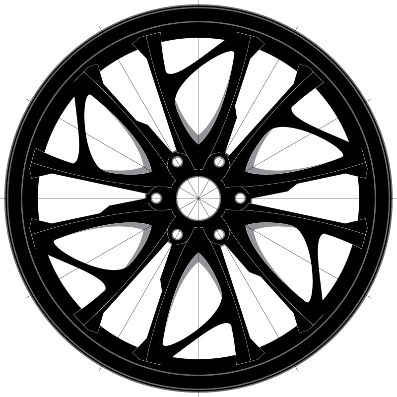 Wheel Mockup 035