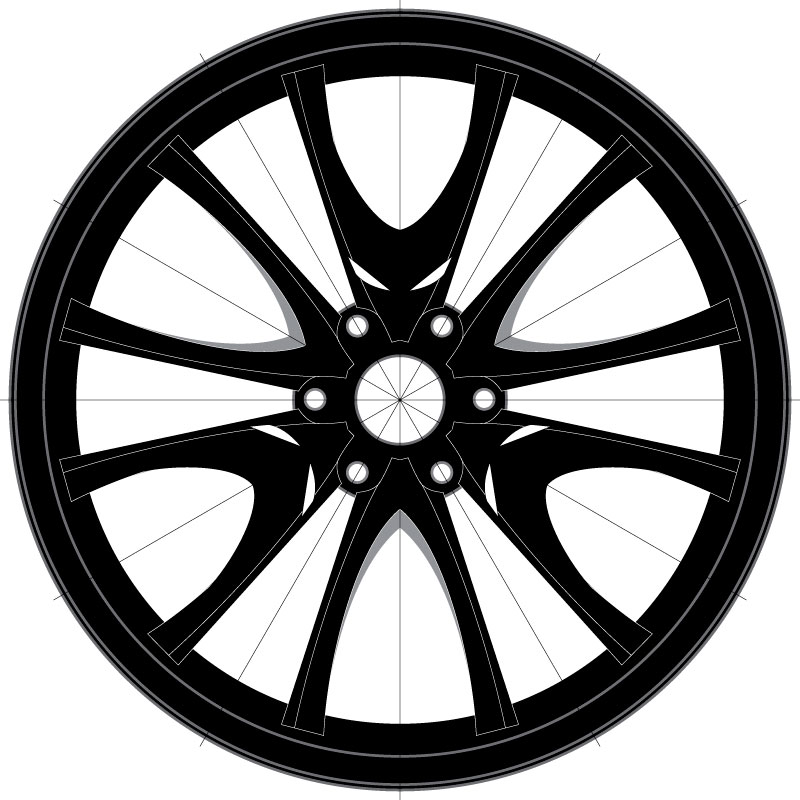 Wheel Mockup 037